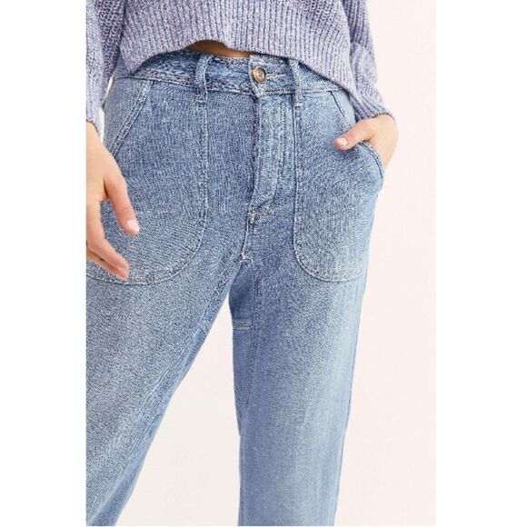 We The Free x Free People 'Skye' Relaxed Boyfriend Jeans - Picture 3 of 16